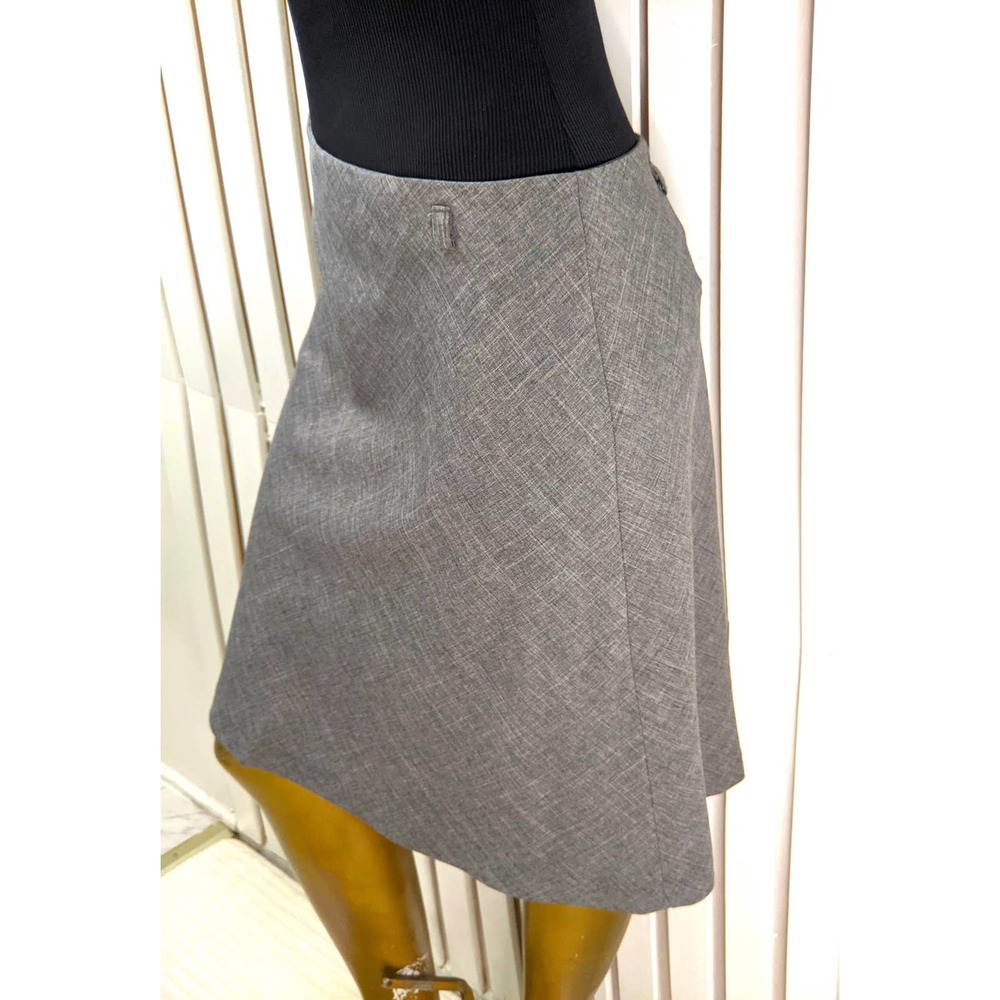 Women's Odds 'N Evens Classic Pencil Skirt Gray Knee Length Vintage Y2K Size 9